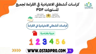 كراسات أنشطتي الاعتيادية في القراءة لجميع المستويات PDF